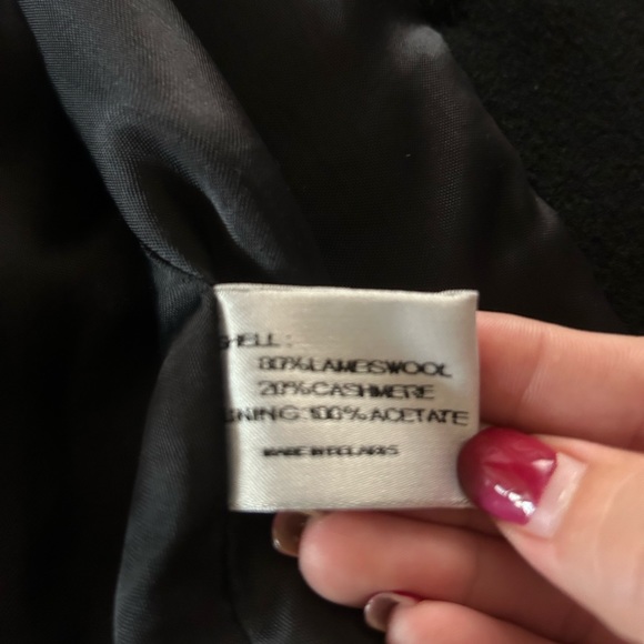 Cashmere and Lambswool Peacoat - Picture 4 of 5